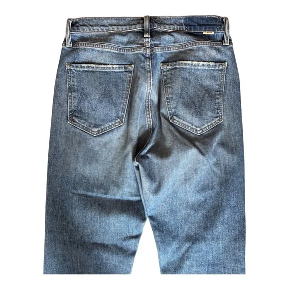 Mother Denim - The High Waisted Rider Skimp in Cowboys Don't Cry - Picture 6 of 11